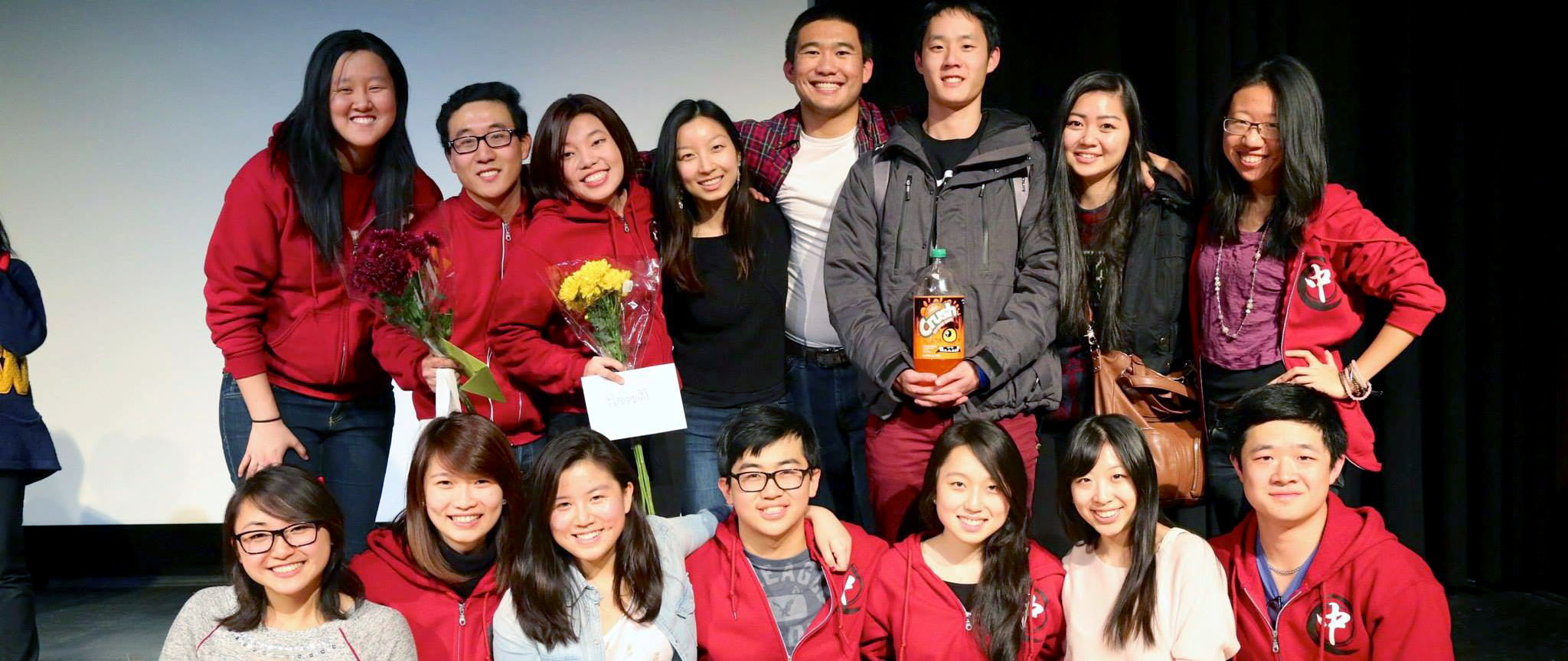 Matt with the Chinese Student Association at their cultural show performance.