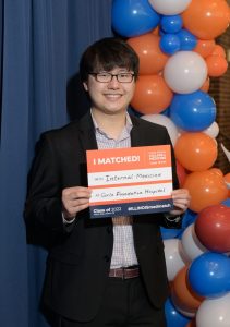 Andrew Chang, Class of 22, Residency Match Day