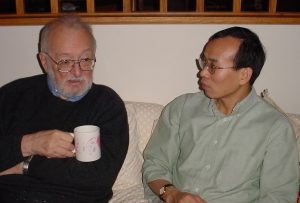 Zhi Pei Liang and Paul Lauterbur in 2003