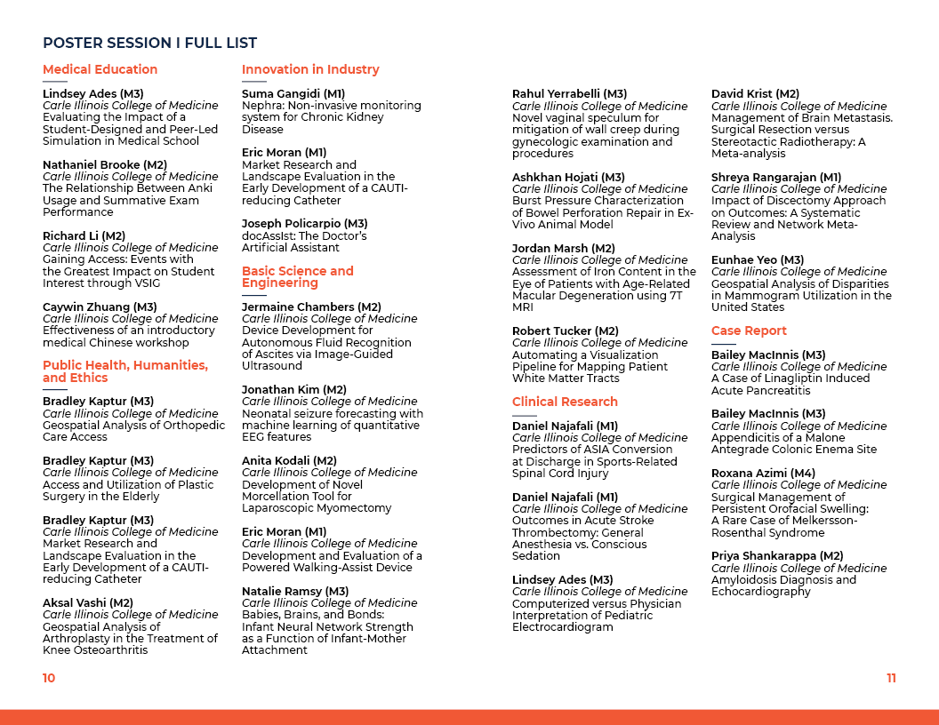 Health Innovation Research Day 20226