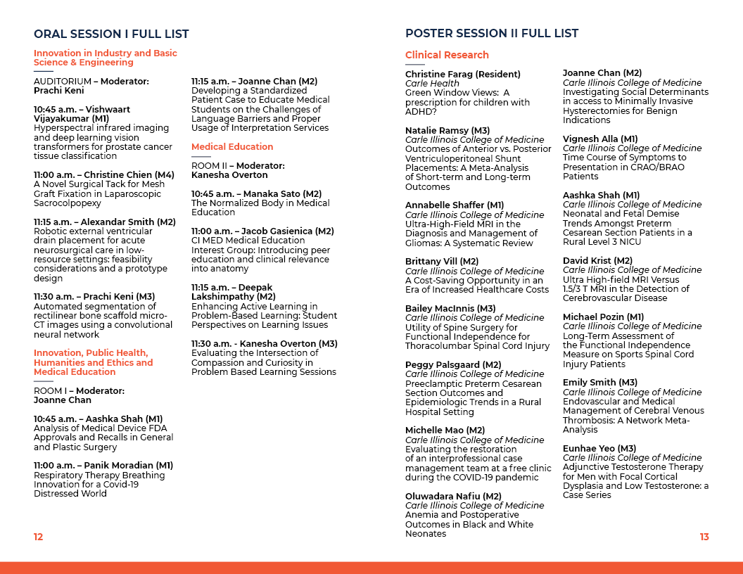 Health Innovation Research Day 20227