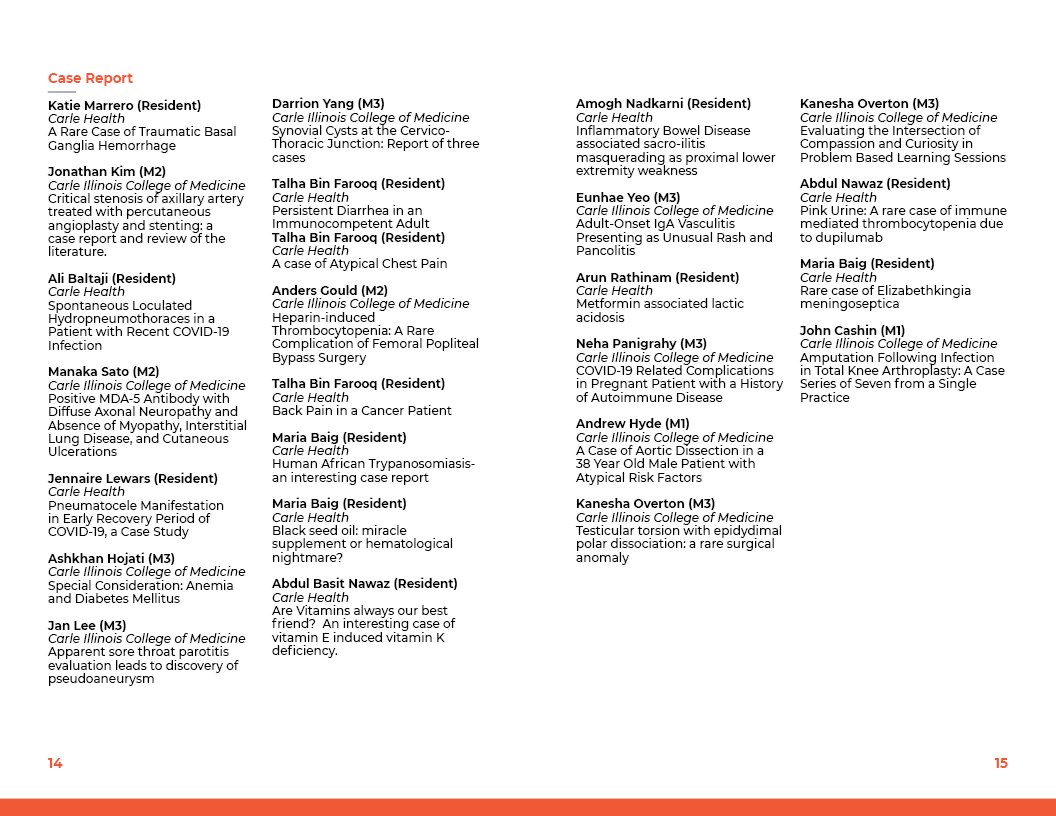 Health Innovation Research Day 20228