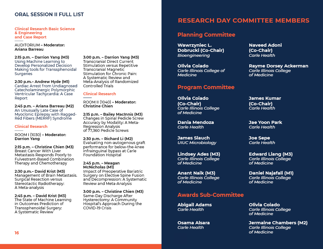 Health Innovation Research Day 20229