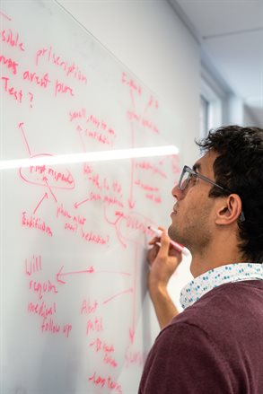 &amp;amp;amp;amp;lt;em&amp;amp;amp;amp;gt;Mukul Govande brainstorms with his team YANA on a wearable device to help prevent overdose in opioid users.&amp;amp;amp;amp;lt;/em&amp;amp;amp;amp;gt;