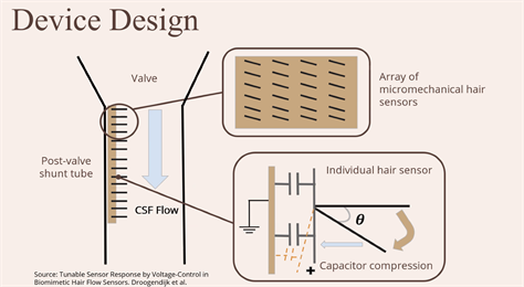 &amp;amp;amp;amp;lt;em&amp;amp;amp;amp;gt;Hydrocephamates' design for a Bluetooth device would use micromechanical hair-like sensors to detect and monitor&amp;amp;amp;amp;amp;nbsp;CSF flow in patients with shunts.&amp;amp;amp;amp;lt;/em&amp;amp;amp;amp;gt;