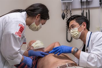 &lt;em&gt;CI MED students gain hands-on clinical experience through clerkships at Carle Foundation Hospital and, beginning in March 2023, at Carle BroMenn Medical Center, as well as the Family Practice Continuity Clinic on Curtis Road, shown here.&lt;/em&gt;