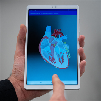 &amp;lt;em&amp;gt;A prototype of the pediatric cardiac education app, designed to teach parents about their child's congenital heart defect. Photo by Kaden Rawson.&amp;lt;/em&amp;gt;