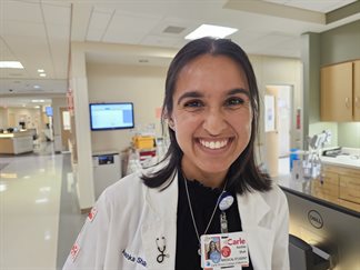 &lt;em&gt;Aashka Shah, a third-year medical student with Carle Illinois College of Medicine, completed her neurology clerkship at Carle BroMenn in Normal.&lt;/em&gt;