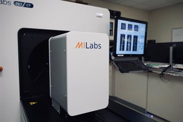 &lt;em&gt;This PET machine located in Beckman&amp;rsquo;s Molecular Imaging Laboratory will be operated by Dobrucki and used extensively during the team&amp;rsquo;s research. &amp;nbsp;&lt;/em&gt;