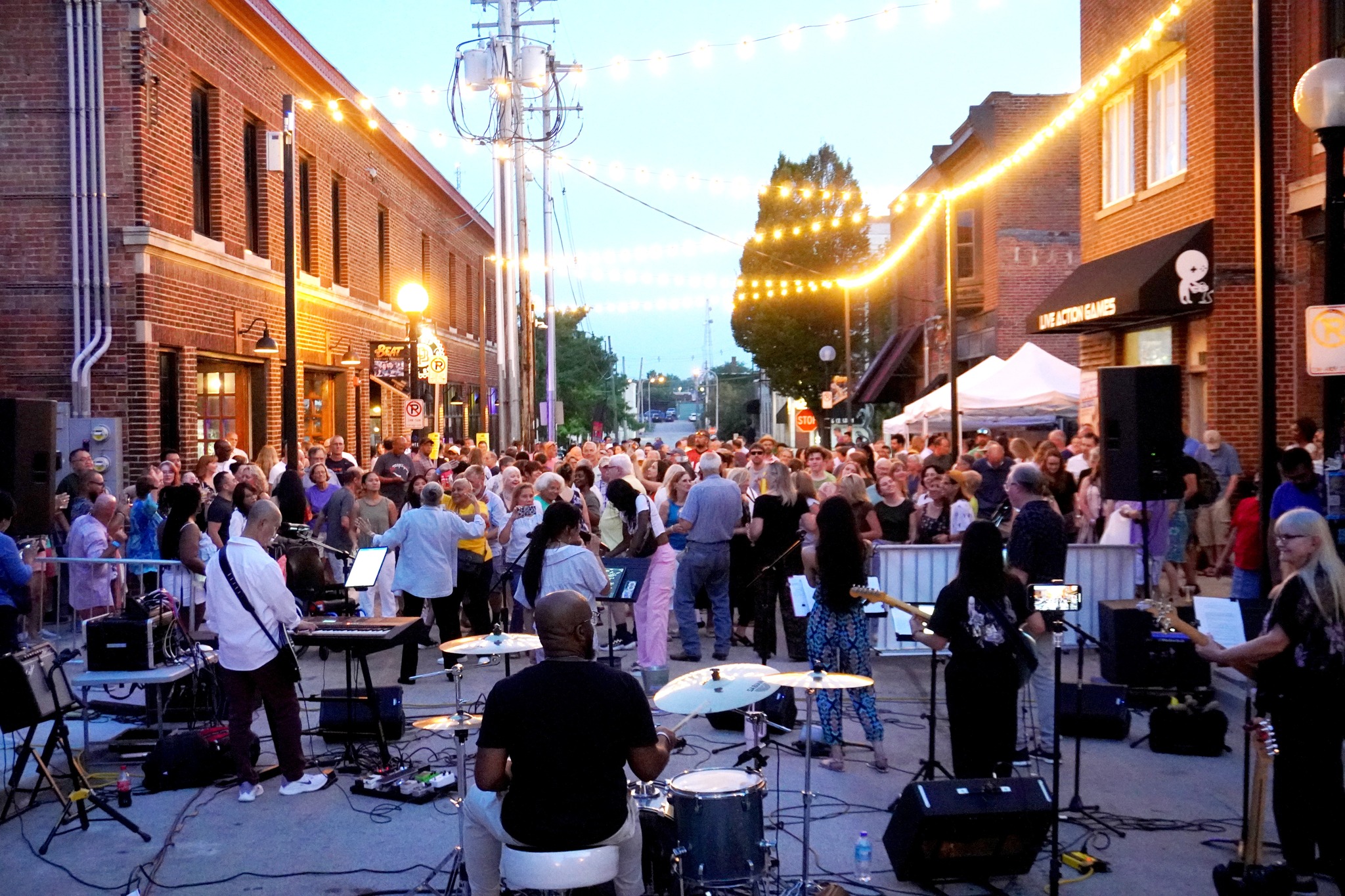 Friday Night Live in downtown Champaign